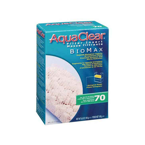 [701-A1373] Aqua Clear BioMax 125G A615 için Akvaryum Yedek Filtre