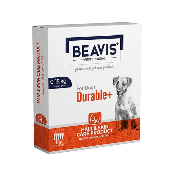 [BVS-055] Beavis Durable Deri ve Tüy Bakımı için Köpek Ense Damlası 0-15 Kg