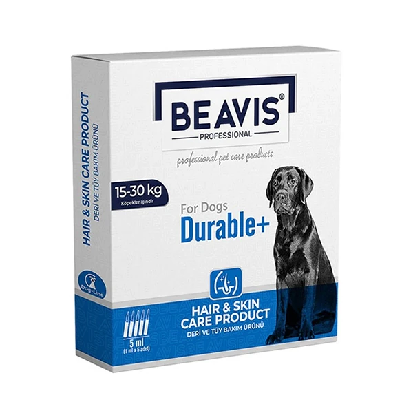 [BVS-056] Beavis Durable Deri ve Tüy Bakımı için Köpek Ense Damlası 15-30 Kg