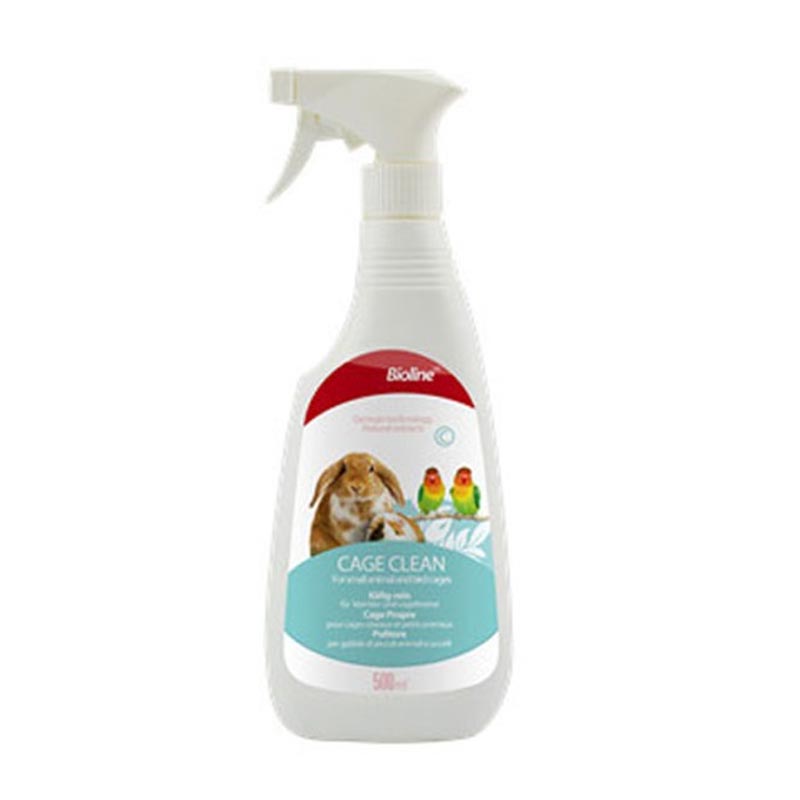 [681-2024] Bioline Kuş Kafesi Temizleme Spreyi 500 Ml