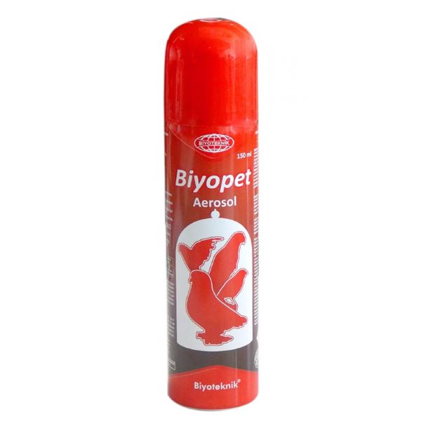 [BİY43ASD] Biyoteknik Biyopet Aerosol Parazit Koruyucu Kuş Spreyi 150 Ml