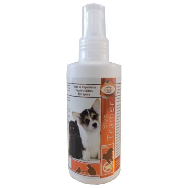 [BİY66ASD] Biyoteknik Kedi ve Köpeklerin Tuvalet Eğitimi için Sprey 100 Ml