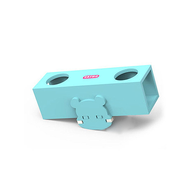 [677-RJ507] Carno Kemirgen Hamster Ahşap Kutulu Tahterevalli 17x7x6 Cm