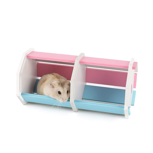 [677-RJ508] Carno Kemirgen Hamster Yuvası Ahşap 18.5x10x9 Cm