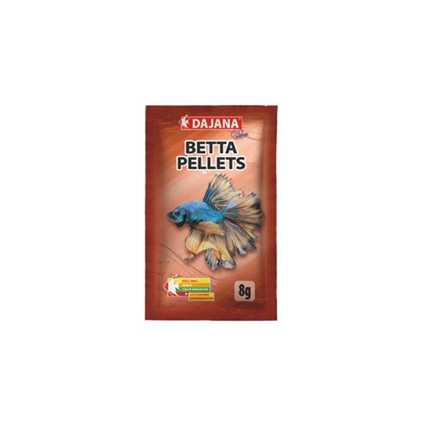 [410-DP124S2] Dajana Betta Food Beta Balığı Yemi 8 Gr