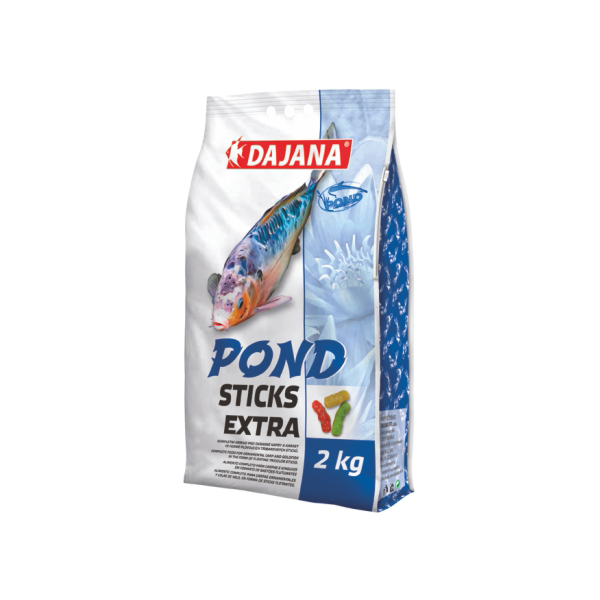 [410-DP304L1] Dajana Koi Pond Sticks Big Bag Akvaryum Balık Yemi 23 Lt 2 Kg
