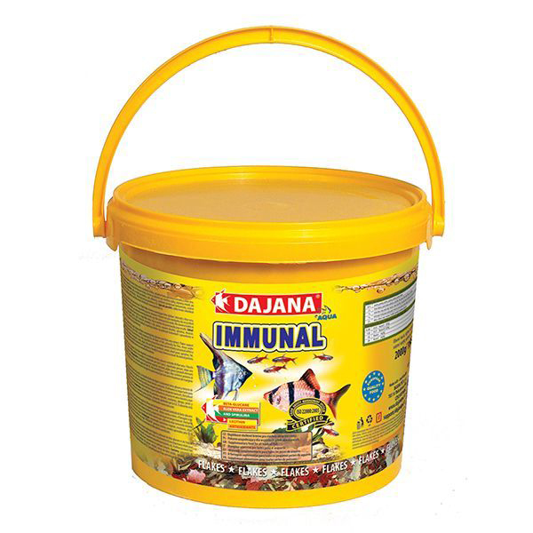 [410-DP012G] Dajana İmmunal Flakes Akvaryum 10 Lt 2 Kg
