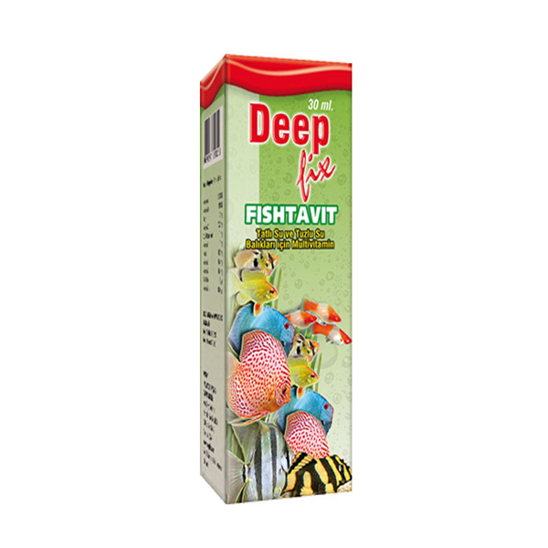 [8698931090058] Deep Fix Fishtavit Balık Vitamini 30 Ml