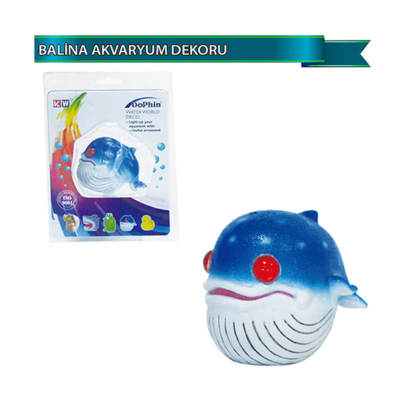 [200-U774ASD] Dophin Balina Figürlü Akvaryum Dekoru