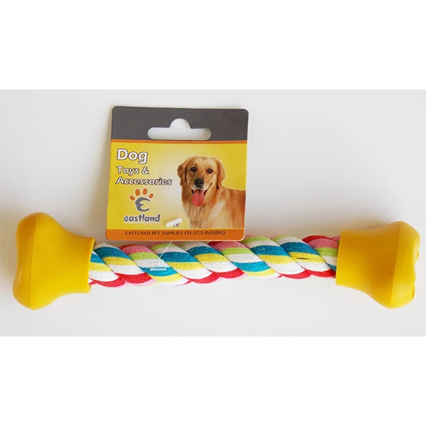 [520-501194] Eastland Kemik Desenli Stres İpi Köpek Oyuncağı