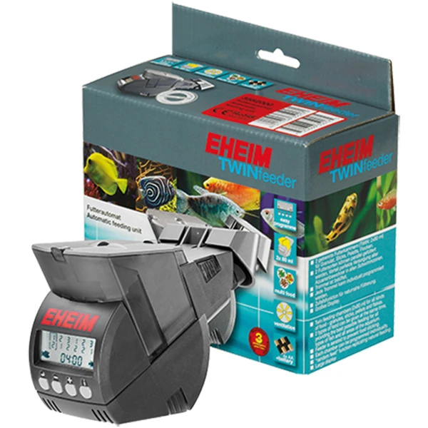 [105-3582000] Eheim Twin 3582 Çiftli Otomatik Balık Yemleme Makinası