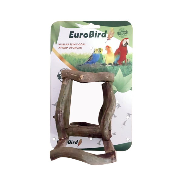 [453-L34] Euro Bird Aynalı Kuş Tünek Kuş Oyuncağı