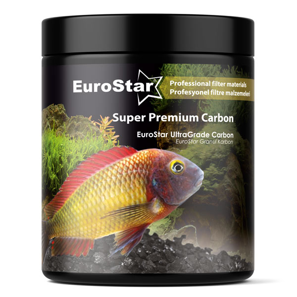 [452-1012] Euro Star Super Premium Akvaryum Carbon Filtre Malzemesi 1 Lt 450 Gr