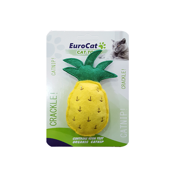 [454-T9126] Eurocat Ananas Kedi Oyuncağı