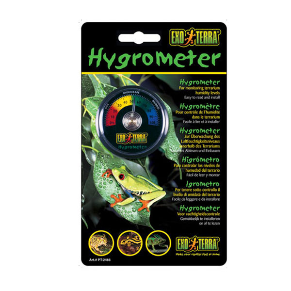 [702-PT2466] Exo Terra Sürüngen Yuvarlak Hydrometer