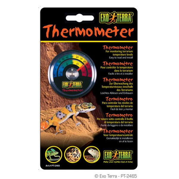 [702-PT2465] Exo Terra Sürüngen Yuvarlak Termometere