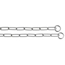 Ferplast Chrome Csp 40128 Çelik Köpek Boyun Zincir Tasması 58 Cm