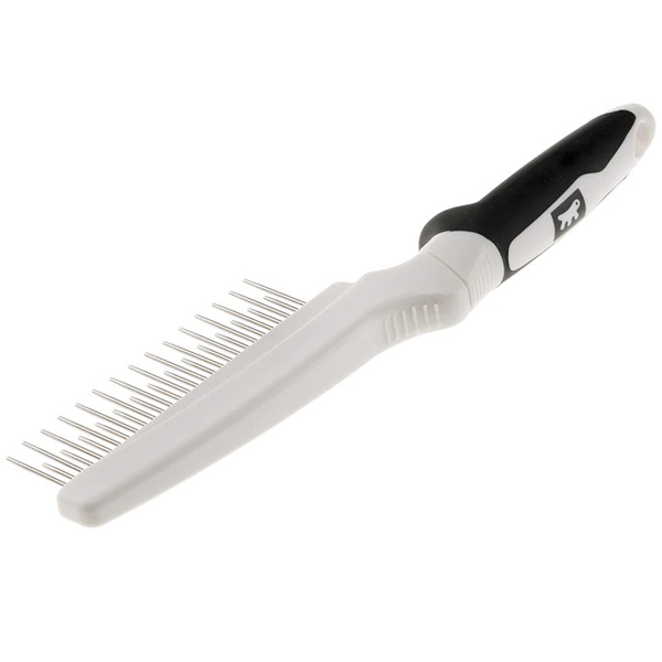 [8010690168784] Ferplast GRO 5757 Premium Döner Dişli Köpek Ölü Tüy Tarağı 21.5x7 Cm