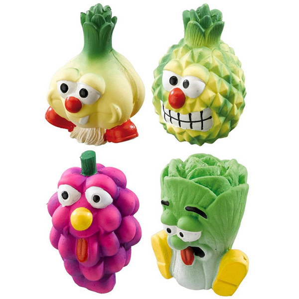 [8010690088532] Ferplast Latex Fruit Sebze Köpek Oyuncağı