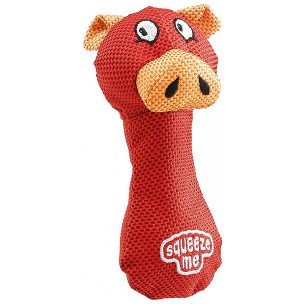 [8010690088884] Ferplast PA 6535 Salamy Kumaş Domuz Kafası Köpek Oyuncağı 8.5x7.5x18 Cm