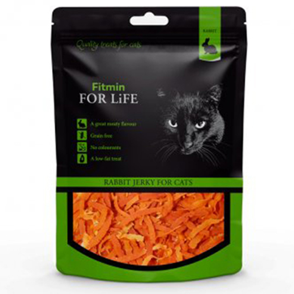 [8595237016723] Fitmin For Life Tahılsız Tavşanlı Kedi Ödülü 70 Gr