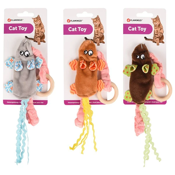 [240-561073] Flamingo Kirk Çemberli Fare Kedi Oyuncağı