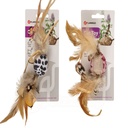 Flamingo Leopar Tüylü Kedi Oyuncağı