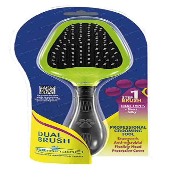 [407-691045] Furminator Dual Brush Step 1 Kedi ve Köpek Tüy Tarama Tarağı