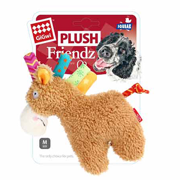 [PIGW-199] Gigwi Plush Friendz Sesli At Peluş Köpek Oyuncağı