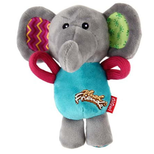 [PIGW-087] Gigwi Plush Friendz Sesli Fil Peluş Köpek Oyuncağı