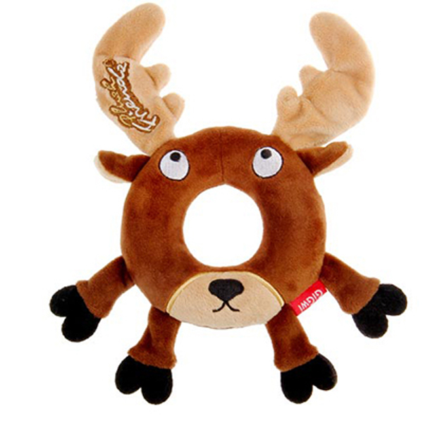 [PIGW-135] Gigwi Plush Friendz Sesli Geyik Peluş Köpek Oyuncağı