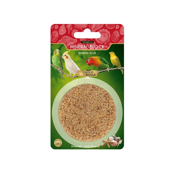 [GWP-025] Gold Wings Premium Kuşlar için Mineral Blok Gaga Taşı