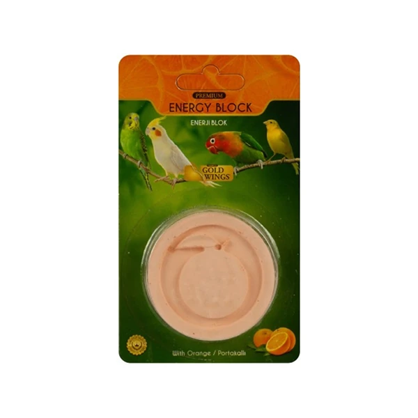 [GWP-029] Gold Wings Premium Kuşlar için Portakallı Enerji Bloğu