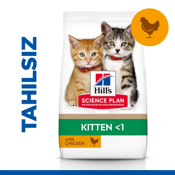 [650-605366] Hills Tahılsız Tavuklu Yavru Kedi Maması 1.5 Kg