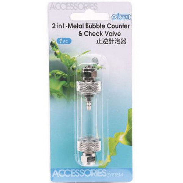 [691-I531] Ista Airhose Akvaryum Metal Damla Sayacı ve Check Valf
