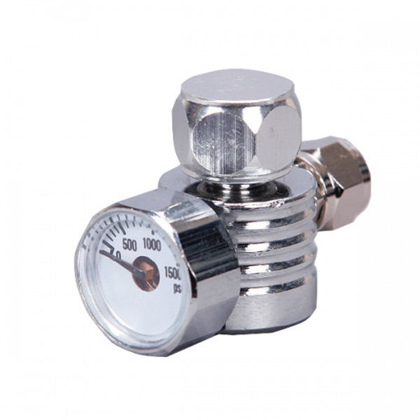 [691-W672-2] Ista Manometreli Co2 Regülatör 16/20/45 Gr Tüpler İçin