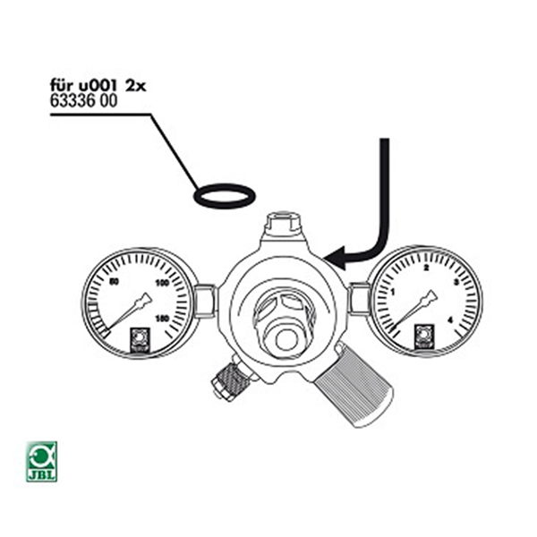 [111-63336ASD] Jbl O-Ring For Proflora U001 Akvaryum Filtre Yedek Contası