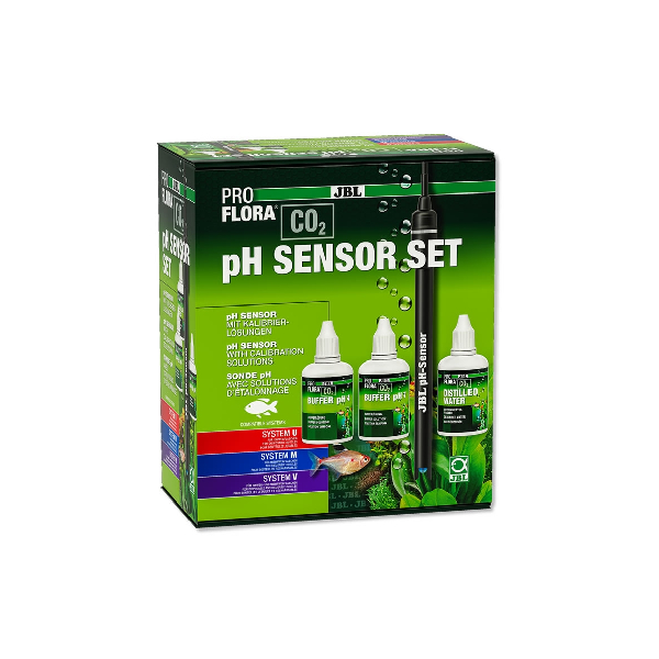 [111-64651] Jbl Proflora Akvaryum Co2 Ph Sensörü ve Kalibrasyon Solüsyon Seti