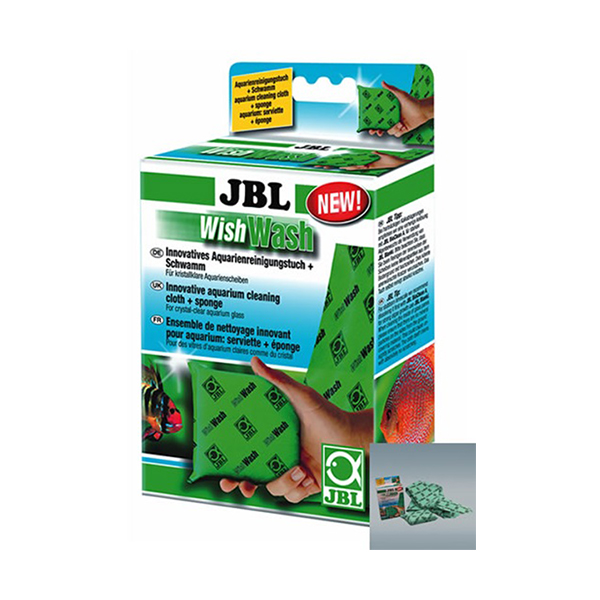 [111-61526ASD] Jbl Wish Wash Akvaryum Cam Temizlik Bezi ve Süngeri