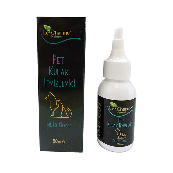 [140-PKT01ASD] Le Charme Kedi ve Köpek Kulak Temizleme Losyonu 50 Ml
