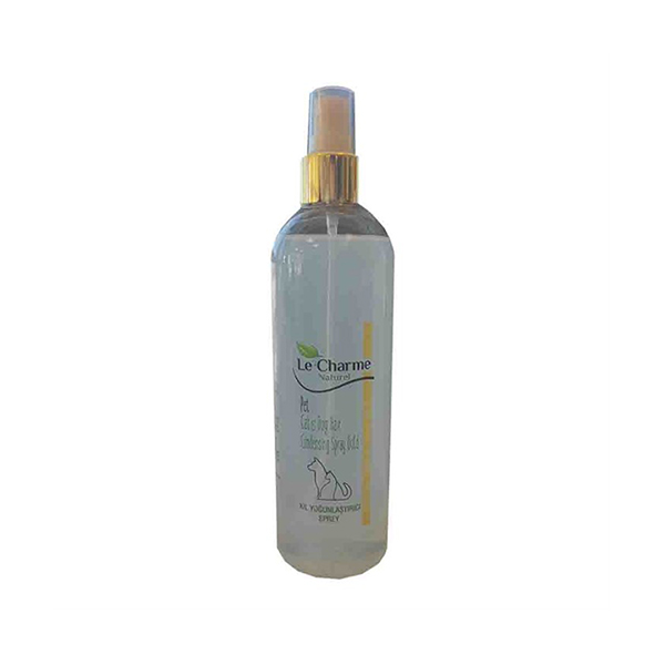 [140-LCNPTS03ASD] Le Charme Kıl Yoğunlaştırıcı Kedi ve Köpek Tüy Spreyi 350 Ml