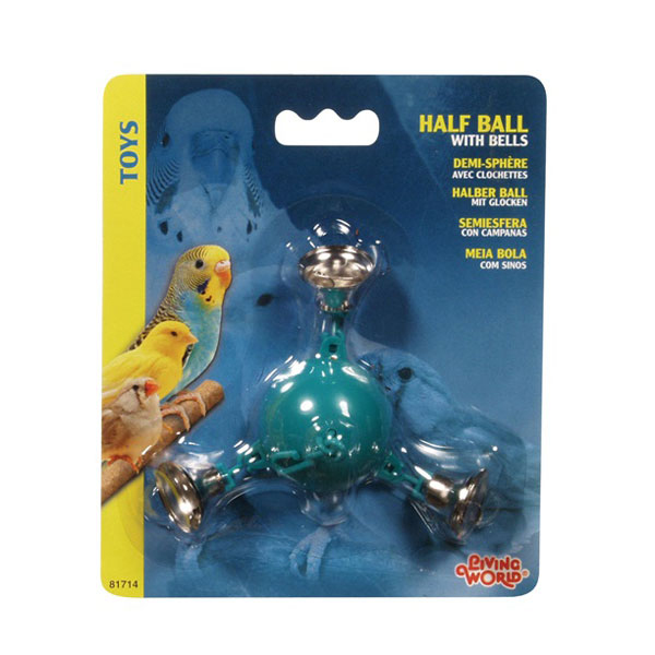 [700-81714] Living World Kuş Zilli Oyuncağı Renkli