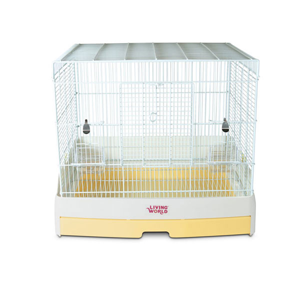 [700-83235] Living World Sol Kuş Kafesi Beyaz