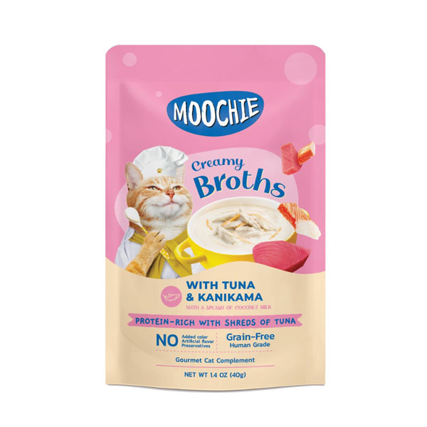[446-C0198] Moochie Ton Balıklı ve Kanikama Çorba Kedi Ödülü 40 Gr