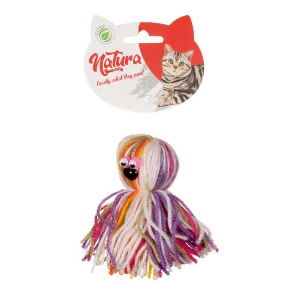 [PTC-042] Natura Pamuk Ahtapot Kedi Oyuncağı 15 Cm