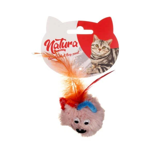 [PTC-019] Natura Peluş Sevimli Ayı Kedi Oyuncağı 13 Cm