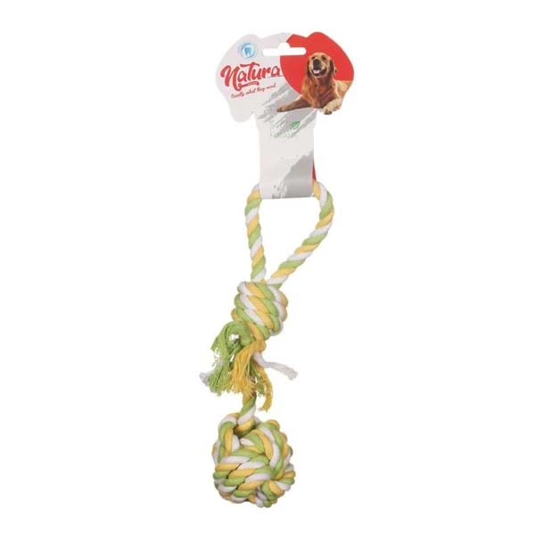 [PTH-014] Natura Toplu Çekme Halat Köpek Oyuncağı 26 Cm
