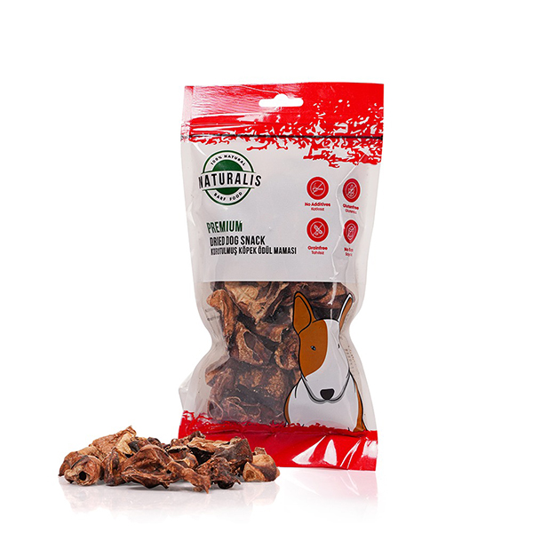 [8682878506390] Naturalis Kurutulmuş Kuzu Akciğer Köpek Ödül Maması 100 Gr