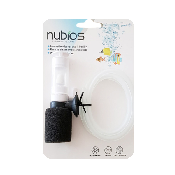 [670-N201] Nubios N-201 Akvaryum Hava İle Çalışan Faunus İç Filtresi 10x3 Cm