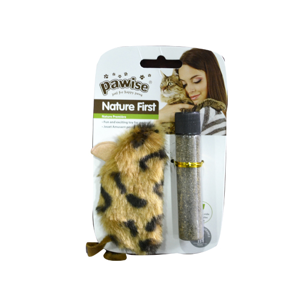 [679-28301] Pawise Catnipli Fare Kedi Oyuncağı Renkli